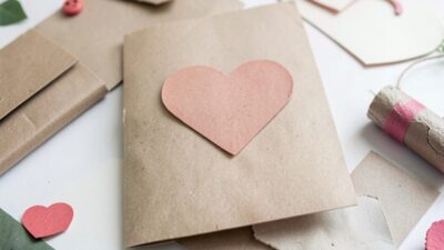 Crafting Eco-Friendly Valentine's Day DIY Cards with Recycled Materials