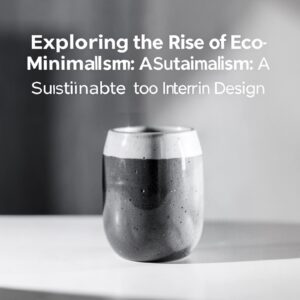 Exploring the Rise of Eco-Minimalism: A Sustainable Approach to Interior Design