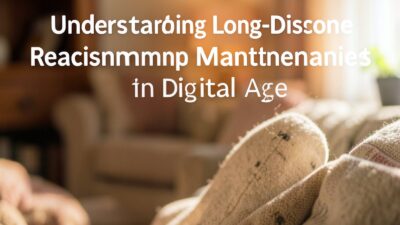 Navigating Modern Long-Distance Relationships: Essential Maintenance Strategies in the Digital Age